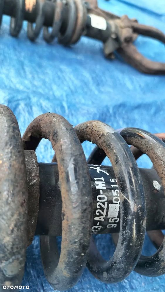 AMORTYZATOR SPRĘŻYNA MCPERSON LEWY PRAWY PRZÓD AMORTYZATORY SPRĘŻYNY KOMPLET ORYGINAŁ 51601-SR3-A220-M1 51602-SR3-A220-M1 HONDA CIVIC V 92-95r 1.6 V-TEC - 7
