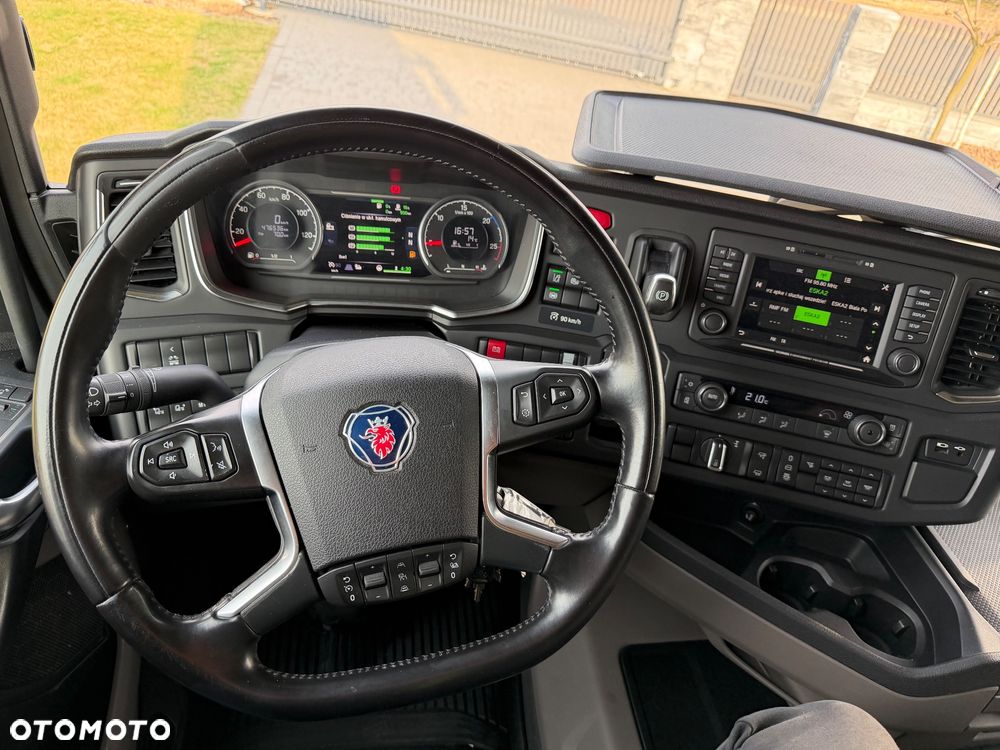 Scania Scania R500 / sprowadzona / cała na poduszkach / Hydraulika / FULL LED / Alufelgi / Nawigacja / Kamera - 35