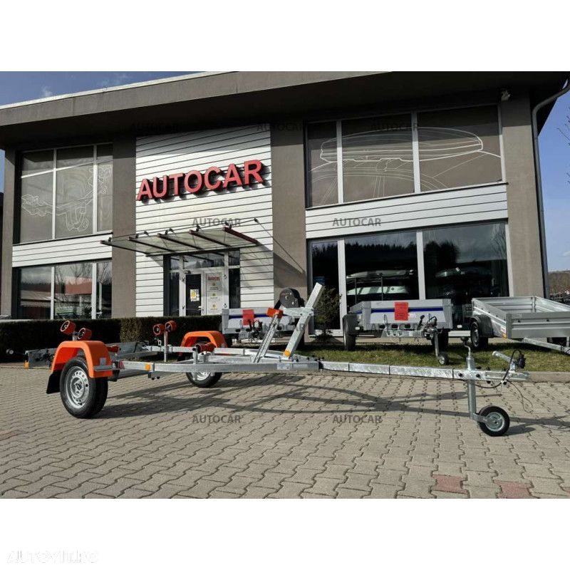 Autocar Remorca transport barci nefranata cu o singura axa P500-4.2 Lux - 2