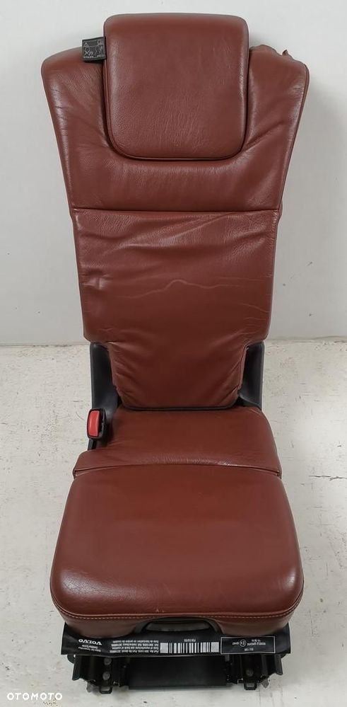 FOTEL ŚRODKOWY TYŁ ZAPINKA SKÓRA VOLVO XC90 - 1