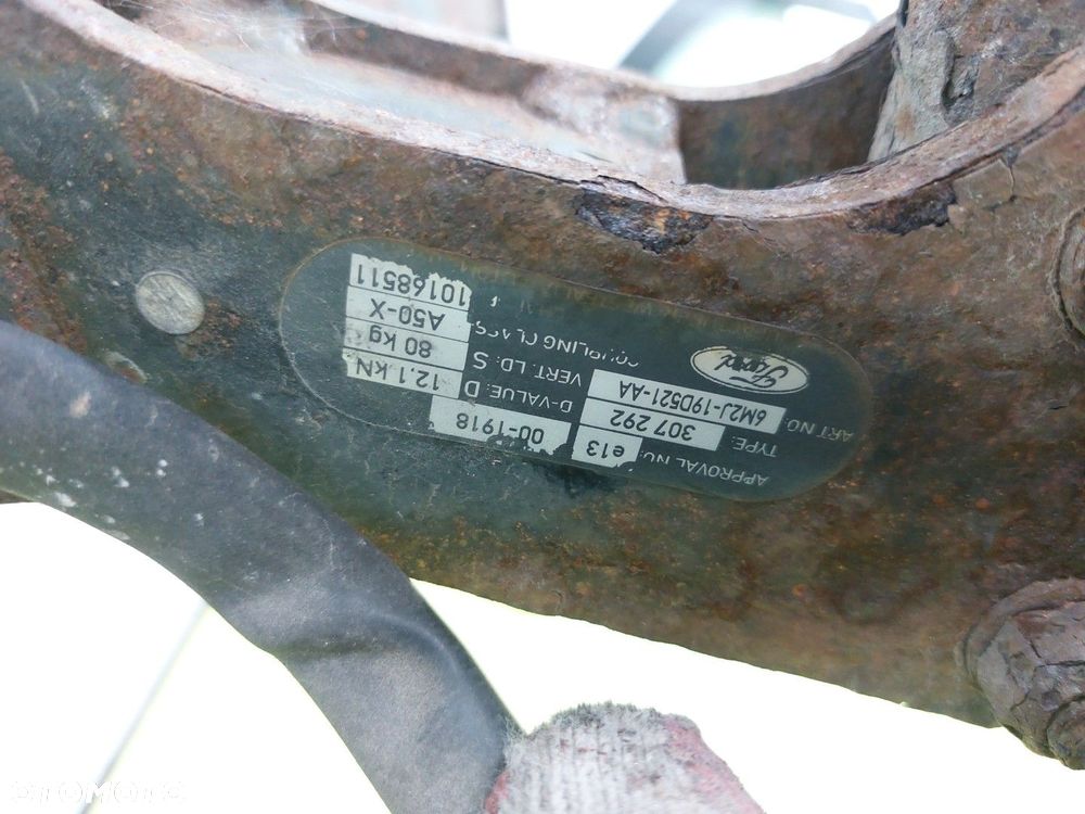 Hak holowniczy FORD S-MAX I MK1 2006-2014 ODKRĘCANY HOMOLOGACJA - 3