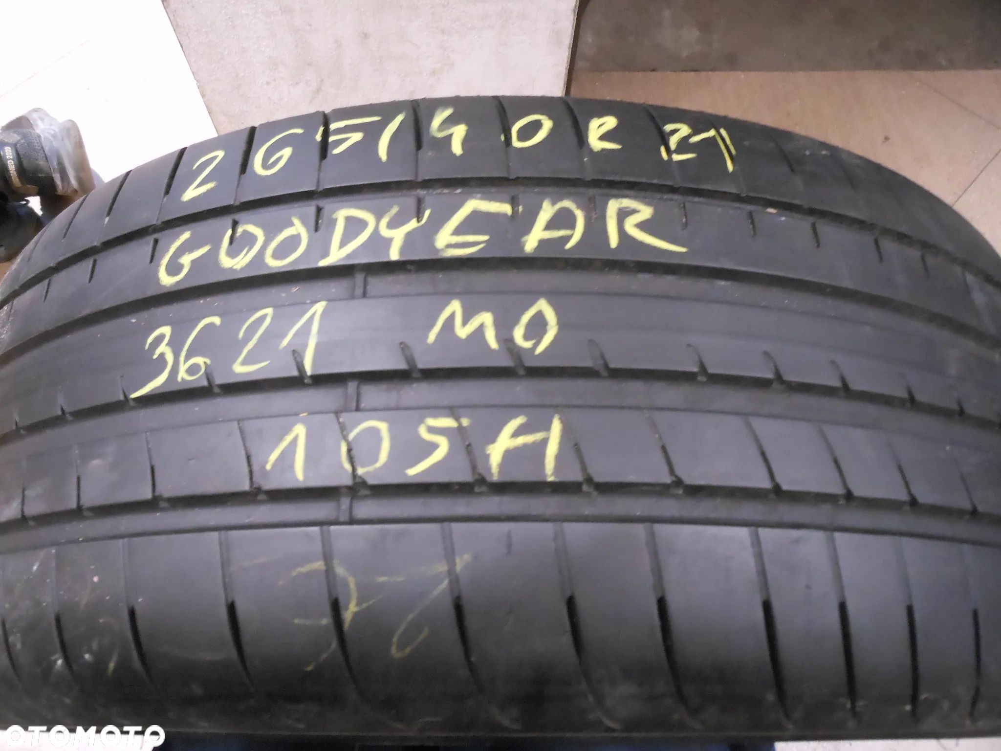 Opona pojedyńcza 265/40r21 goodyear eagle f1 asymmetric 5 MO 6,1mm lato - 1