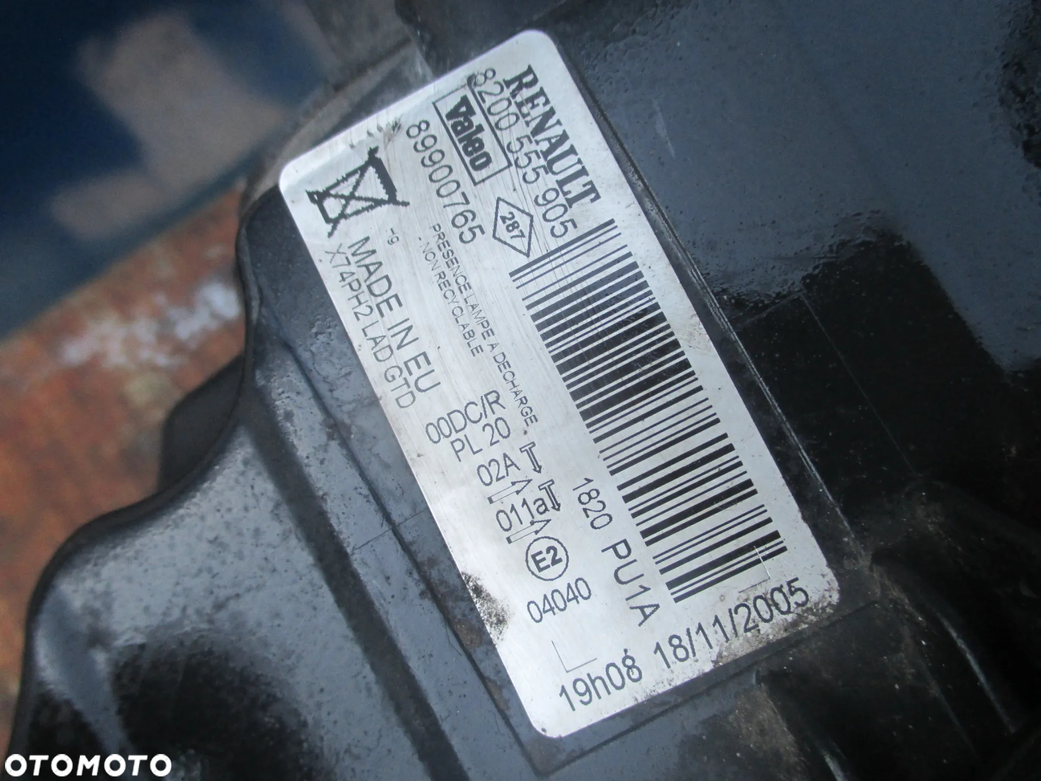 lampa lewa Laguna II lift Xenon Valeo Europa orginał - 3