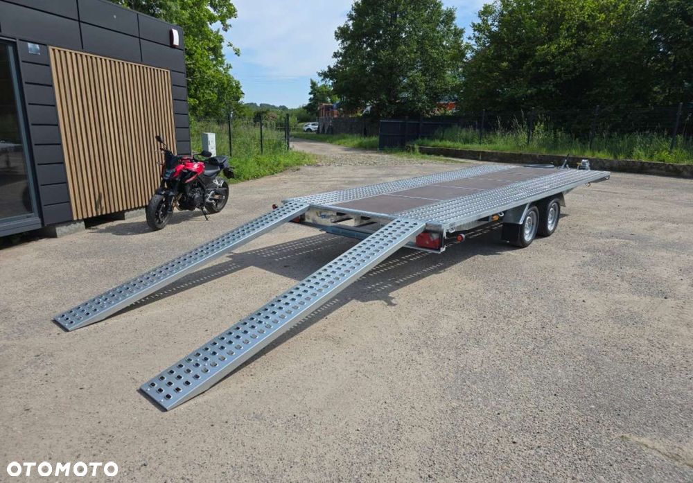 Niewiadów Laweta dwuosiowa Niewiadów (Boro) Mars NM DMC 2700kg wypełniona sklejką - 9