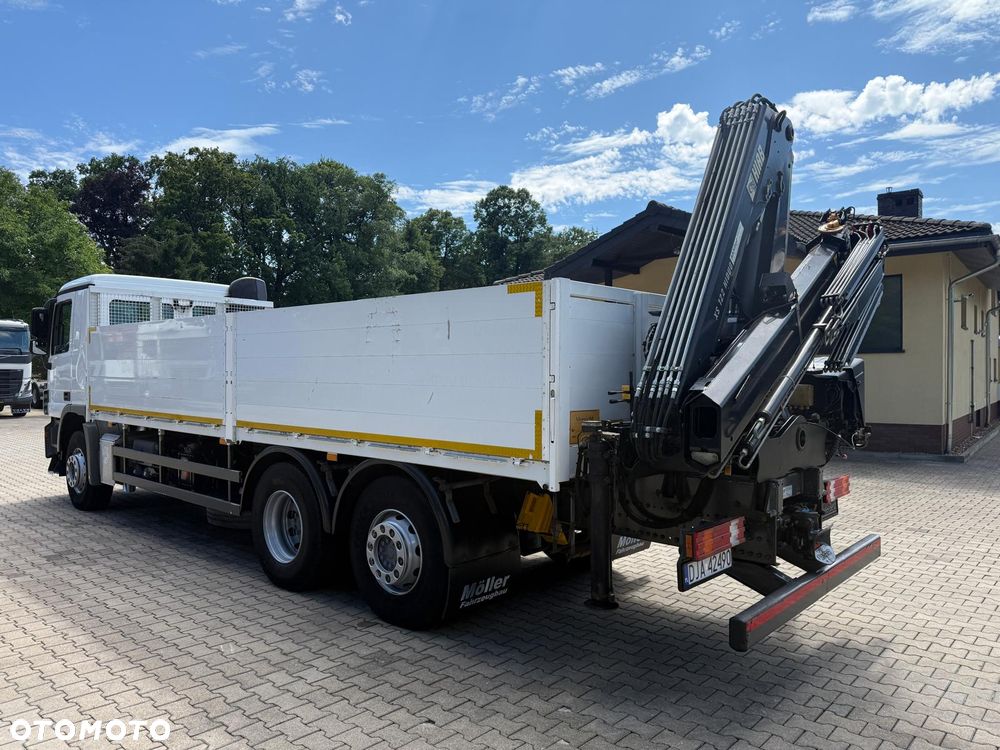 Mercedes-Benz 2641 ACTROS MP3 skrzyniowy z HDS HIAB 122 "Z", oś skrętna, pilot! - 4
