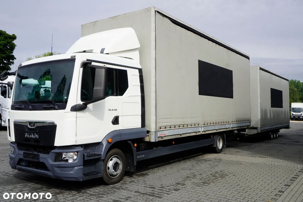 MAN TGL 8.190 4×2 sypialny / 80 tys. km!!! / 2022 / zestaw z przyczepą / 2 szt_260660 - 5