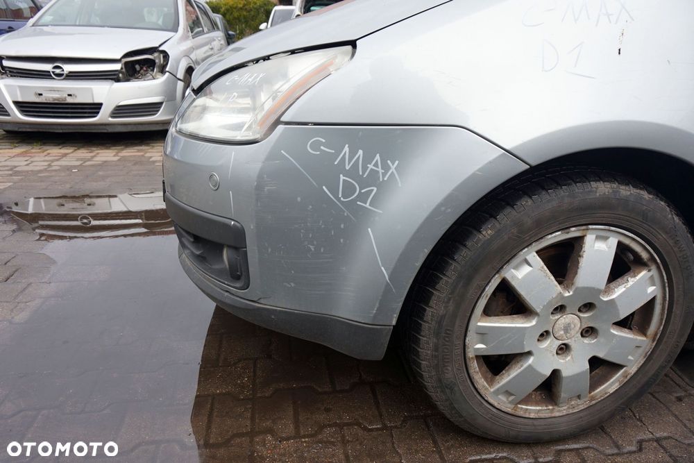 MASKA ZDERZAK BŁOTNIKI LAMPY FOCUS C-MAX D1  FORD 2003-2007 SZARY PRZÓD KOMPLETNY - 12