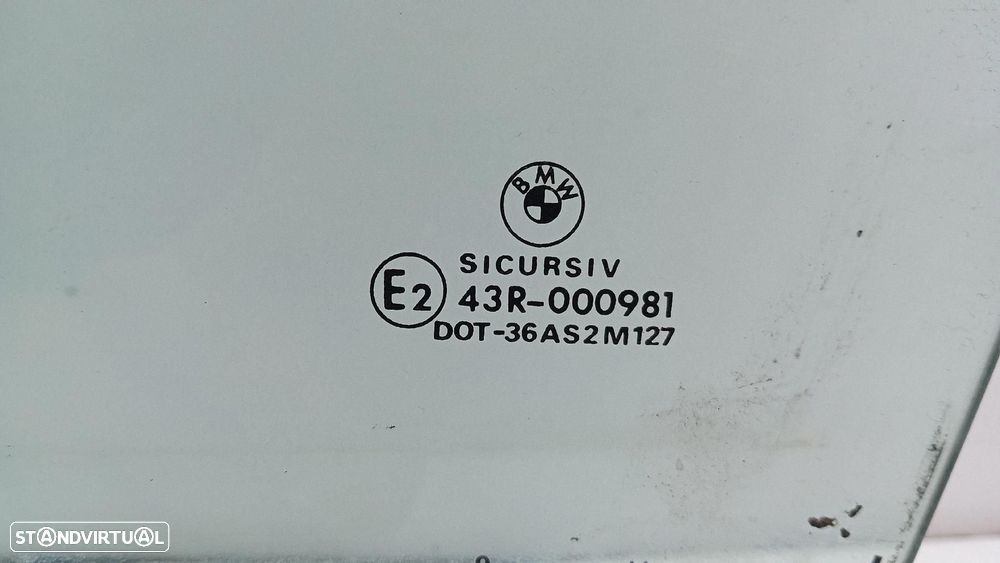 Vidro porta frente esquerda BMW 3 (E46) - 3