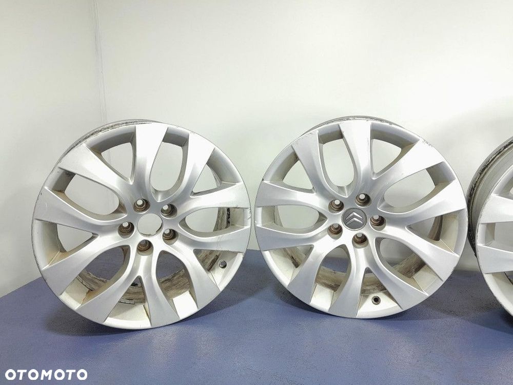 CITROEN C5 II X7 FELGI ALUMINIOWE 8JX18 5X108 ET 33 4 SZT 9656877780 - 2