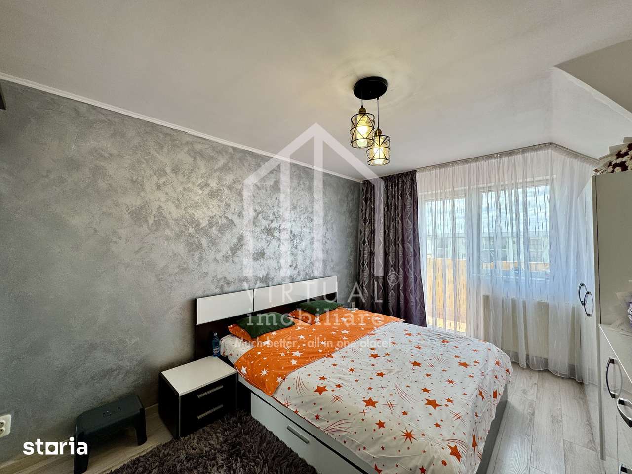 Apartamet cu 3 camere, 61mp utili+2 balcoane, etaj 3, mobilat Selimbar — fotografia 2