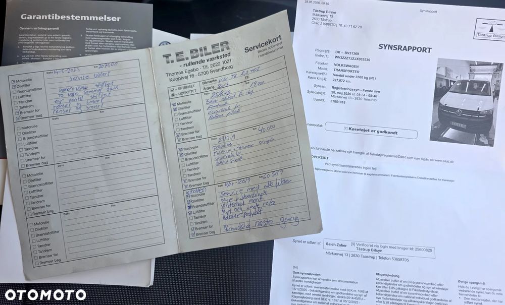 Volkswagen VW TRANSPORTER T6 2.0 TDI 150 KONNA DOKA 6 OSOBOWA BRYGADÓWKA 2.3 M SKRZYNIA KLIMA WEBASTO GWARANCJA - 26