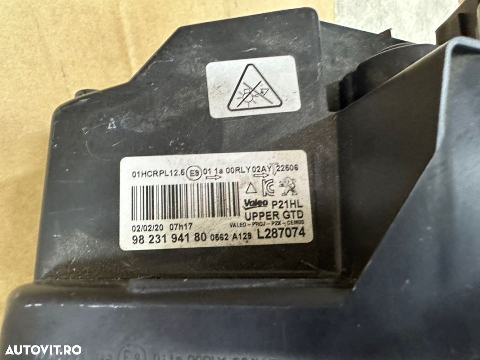 Far complet full led PEUGEOT 208 an 2021 cod L287074 si L287075 - 6