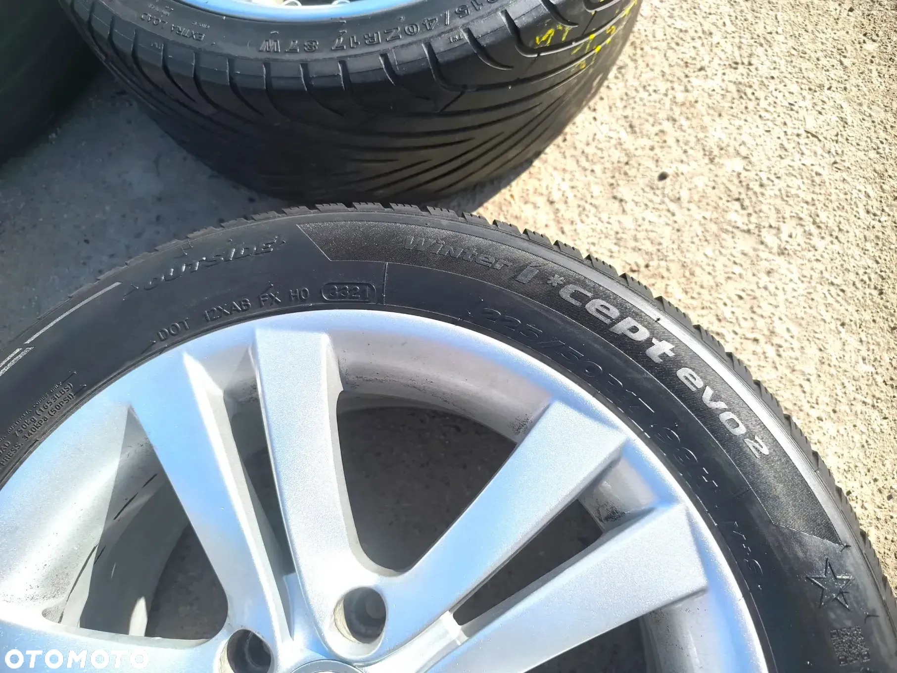 225/50R17 98H Opony Zimowe Zima HANKOO WINTER I*CEPT EVO2 5,5mm 21r. BARUM POLARIS 5 7,5mm 24r. Legnica ALU-RAD 225/50 - 15