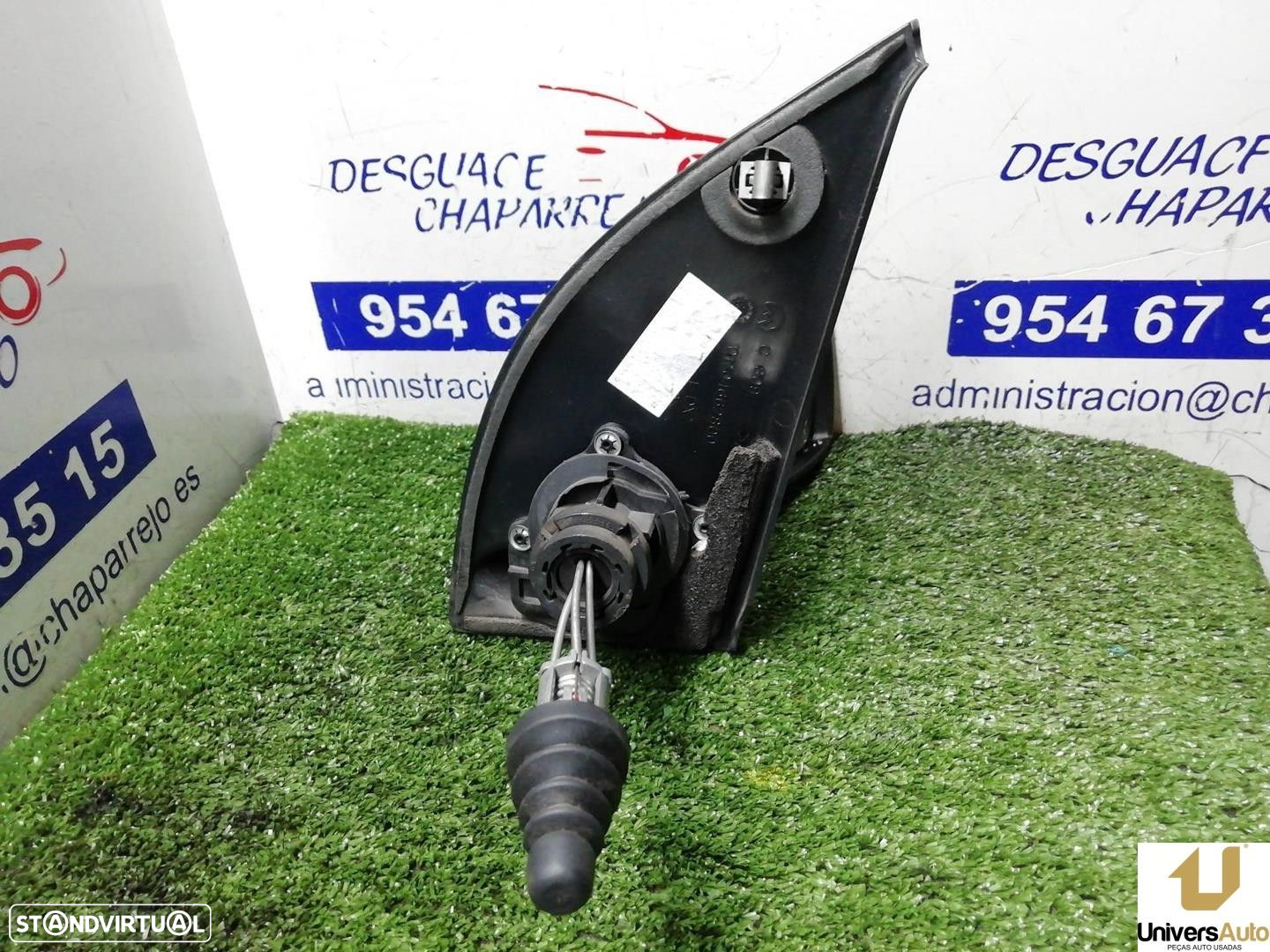 ESPELHO RETROVISOR DIREITO FIAT PANDA VAN 2008 - - 3