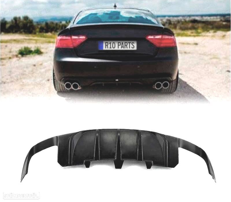 DIFUSOR AUDI A5 B8 B81 SPORTBACK 09-11 LOOK ABT - 1