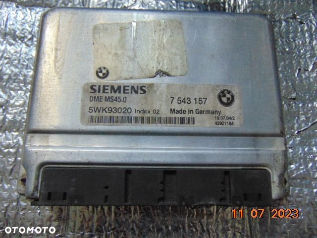 BMW E83 E85 Z4 E60 M54 2.5i 3.0i KOMPUTER SILNIKA - 1