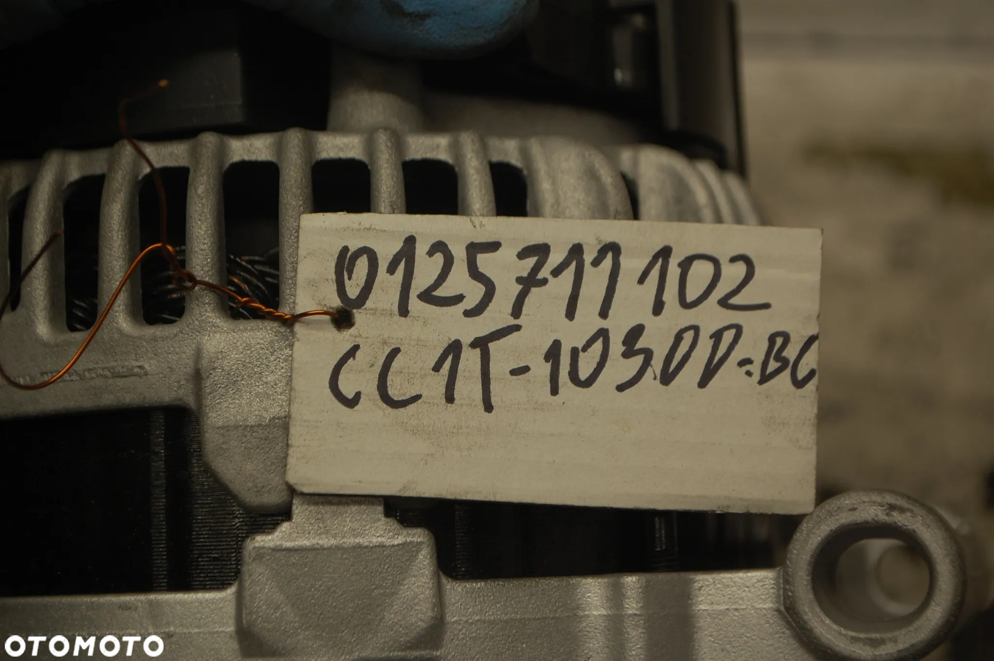 ALTERNATOR REGENEROWANY 0125711102 CC1T-10300-BC FORD TRANSIT 2.2 TDCI 2.2 HDI 2,3 PEUGEOT BOXER CITROEN FIAT 0125711017 AC1T-10300-BB/ 6C1T-10300-BD/ 0121615002 - 5