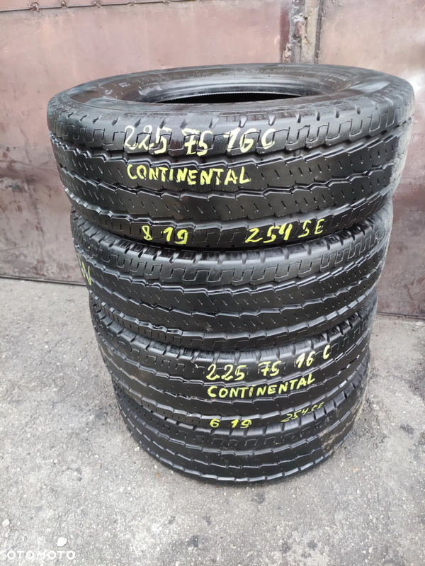 225/75R16C 116R Opony Letnie Lato CONTINENTAL VancoCamper 8mm Legnica ALU-RAD 225/75