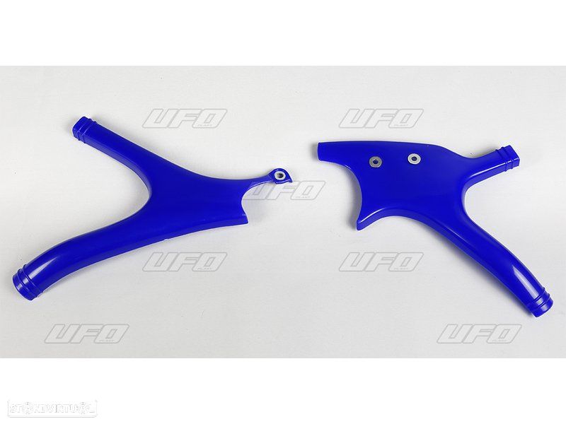 protetor de quadro ufo azul yamaha yz 125 / 250 - 1
