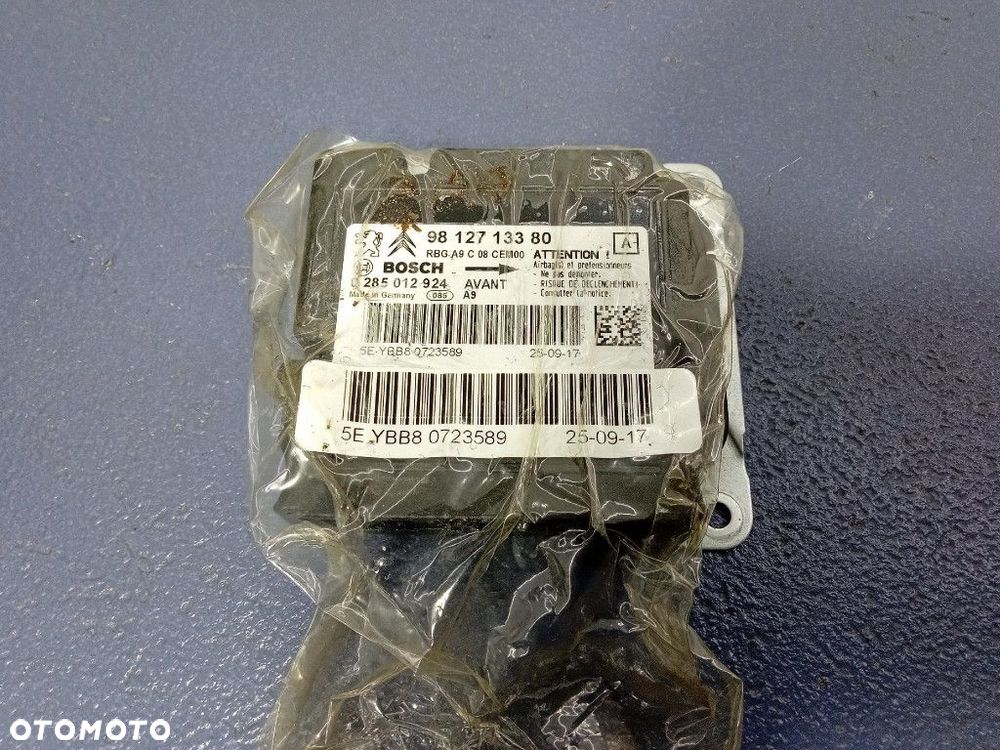 PEUGEOT 208 I LIFT 15-19 DESKA ROZDZIELCZA AIRBAG KOMPLET 96746579ZD - 5