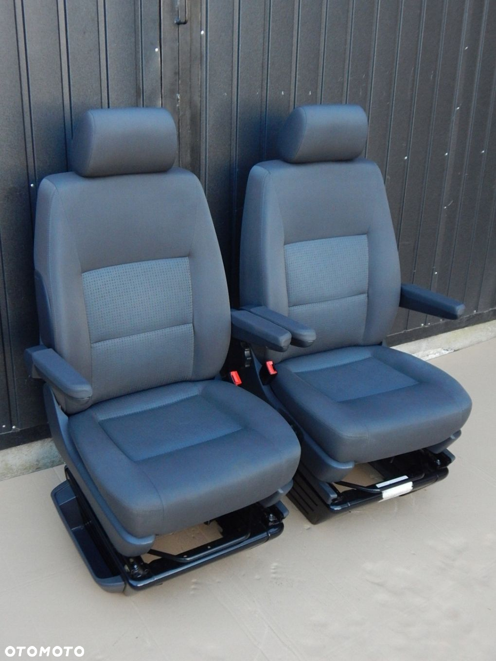 VW T5 T6 MULTIVAN KAMPER fotel OBROTOWY kierowcy pasażera prawy lewy przód - 4