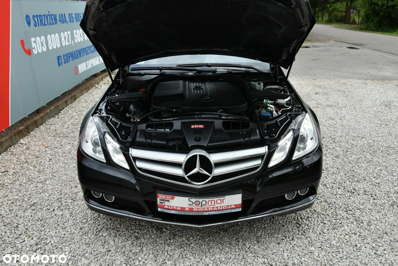 Mercedes-Benz Klasa E 250 CDI DPF Coupe BlueEFFICIENCY Elegance - 29