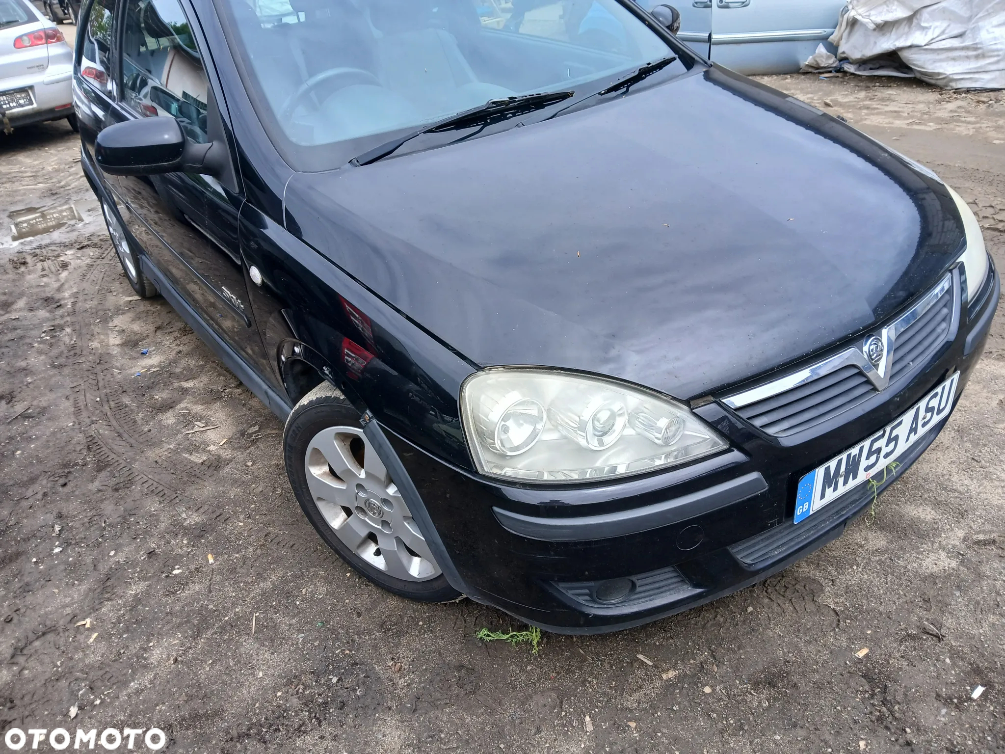 vauxhall/opel corsa C ANGLIK Z20R maska pokrywa silnika klapa bagażnika zderzak lampa reflektor pas - 2