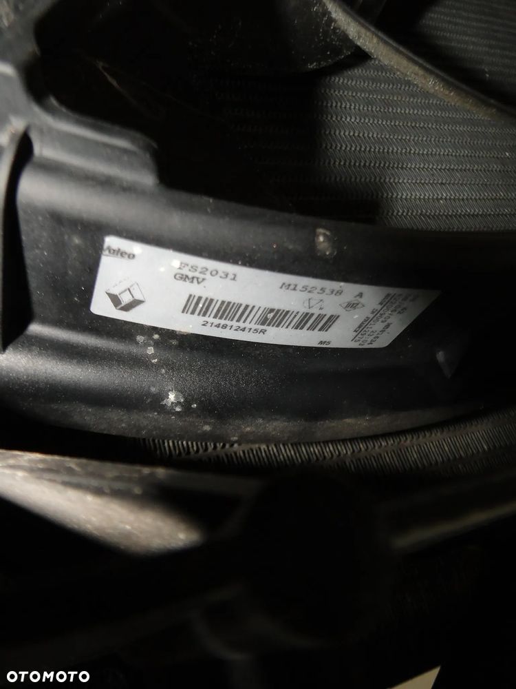 RENAULT SCENIC III 3 PAS PRZEDNI BELKA ZDERZAKA CHŁODNICE WENTYLATOR KOMPLET 1.5DCI EUROPA - 13