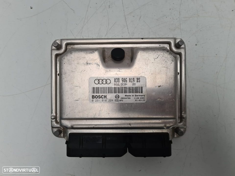 AUDI A3 1.9 TDI 2001 / VW GOLF / BORA | CENTRALINA - BOSCH | Ref: 038 906 019 BS - 0 281 010 224; - 3