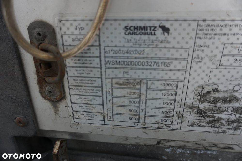 Schmitz Cargobull VARIOS 385/55 R 22,5 CERTYFIKAT NAPOJOWY * 2017 * - 15