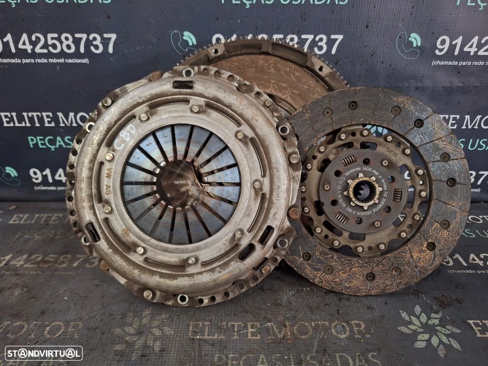 Bimassa usado VW GOLF VI 6 2.0 TDI CR 110CV CBD PASSAT EOS VOLANTE MOTOR EMBRAIAGEM - 1