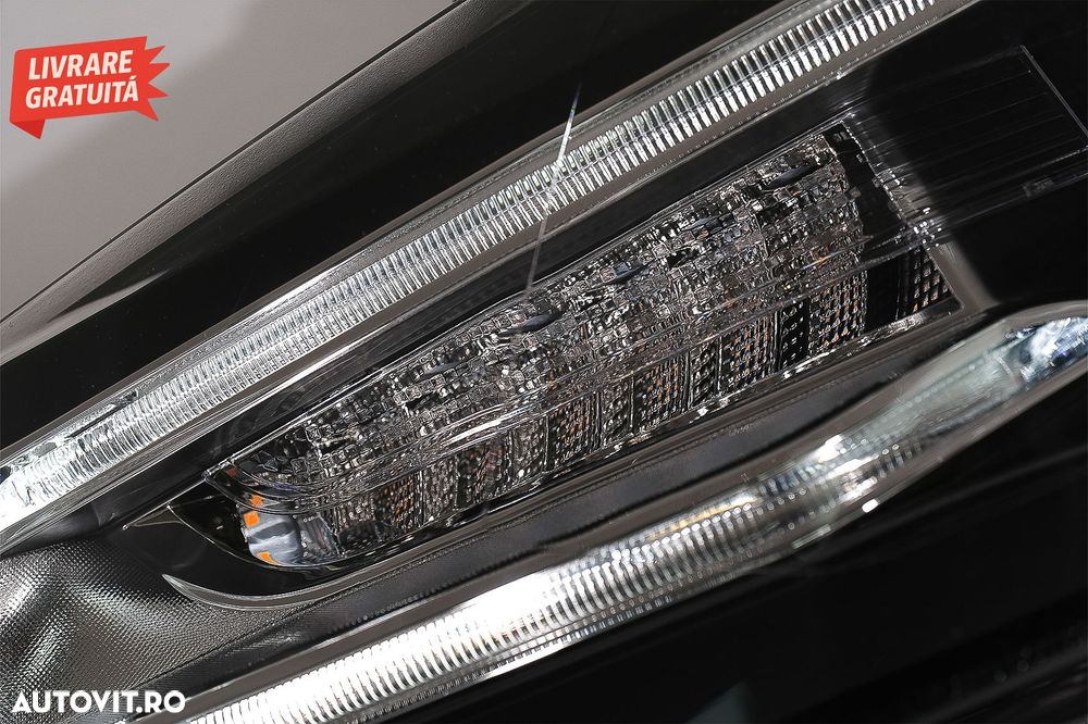 Faruri LED VW Polo MK5 6R 6C 61 (2011-2017) RHD Devil Eye Look- livrare gratuita - 7