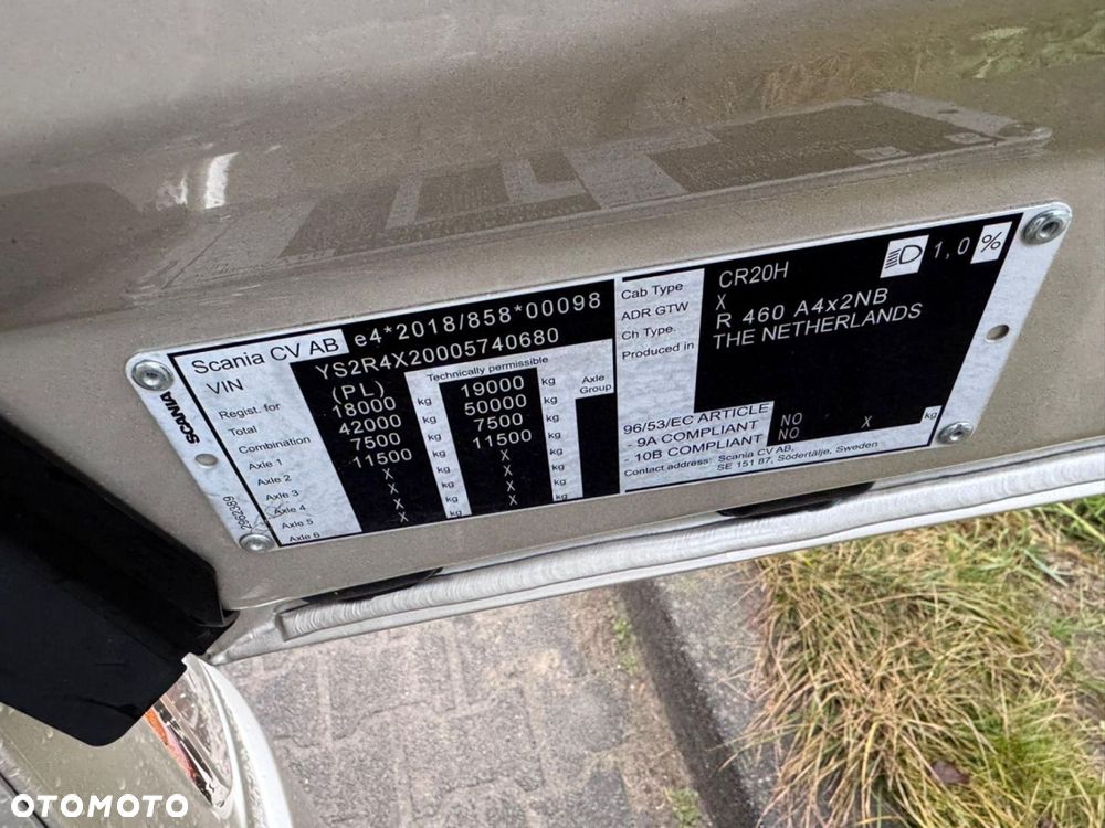 Scania R 460 A4x2NB Hydraulika - 18