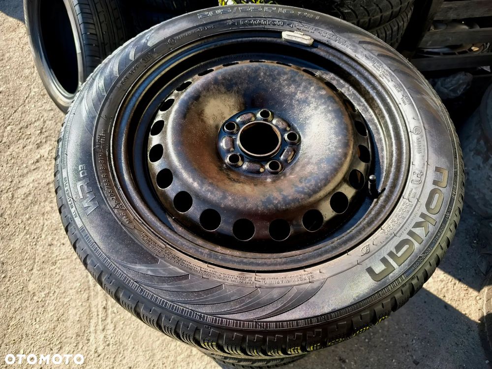5x108 Felgi Stalowe Stal 16 Koła zimowe zima FORD MONDEO MK3 MK4 FOCUS CMAX TOURNEO TRANSIT CONNECT VOLVO C30 V40 S40 V50 6mm Legnica ALU-RAD 205/55 - 1