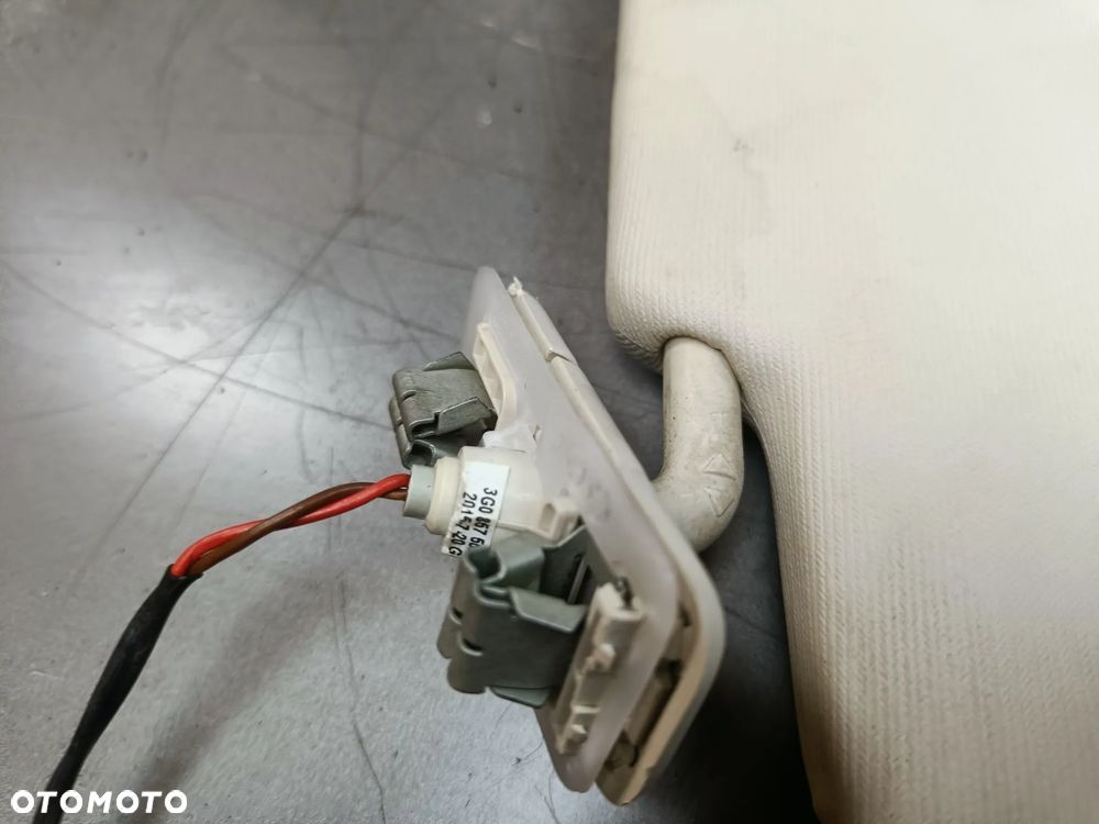 Osłona przeciwsłoneczna Prawa VW Passat B8 Słonecznik Prawy 3G0857552H - 8