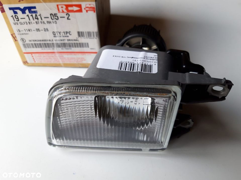 Reflektor przeciwmgłowy VW GOLF III PRAWY LAMPA PRZECIWMGIELNA VW GOLF III 92-97 H3 PR VENTO 19-1141-05-2 ,1H0 941 700 B, 1H0941700 ,1H0941700B , 1H0941700C, 1HO941700 - 1