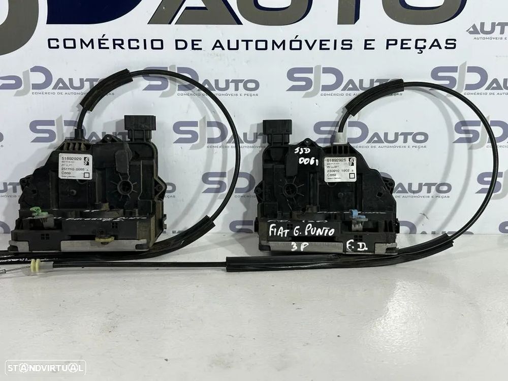 Fecho Frente Direito / Esquerdo - Fiat Grand Punto (3 portas) - 1