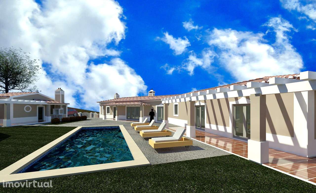 Moradia estilo rústico com piscina e garagem - a 10 min de C da Rainha - Grande imagem: 2/18