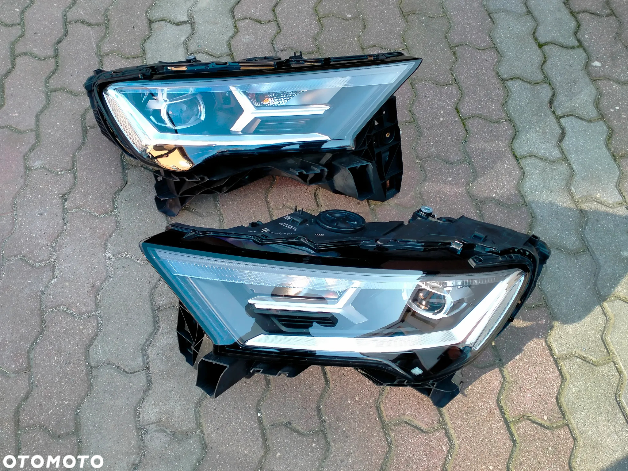 AUDI Q7 4M LIFT S-line / LZ7S / MASKA / ZDERZAK / LAMPA LAMPA / BŁOTNIK / PAS PRZEDNI PRZÓD KOMPLETNY / ORYGINAŁ - 11