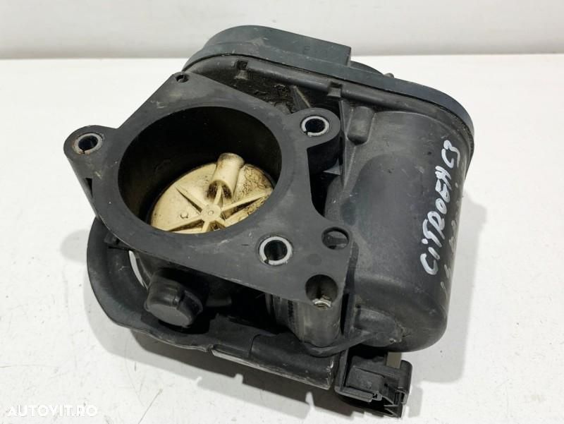 Clapeta acceleratie Citroen C3 (2002-2009) 1.6 benzina NFU 9661809080 - 1