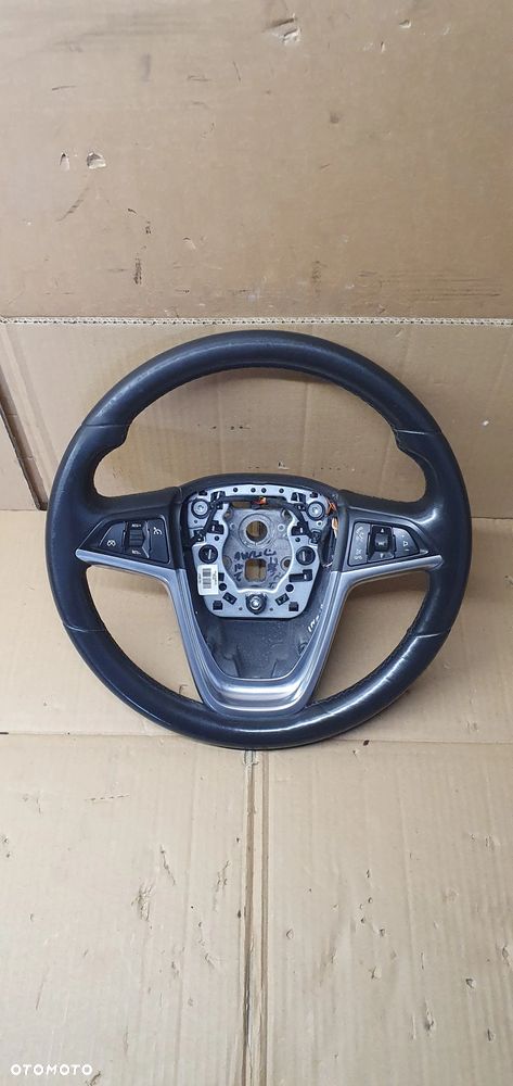 Kierownica multifunkcyjna multifunkcja skórzana skóra Opel Insignia A 13316547 - 7