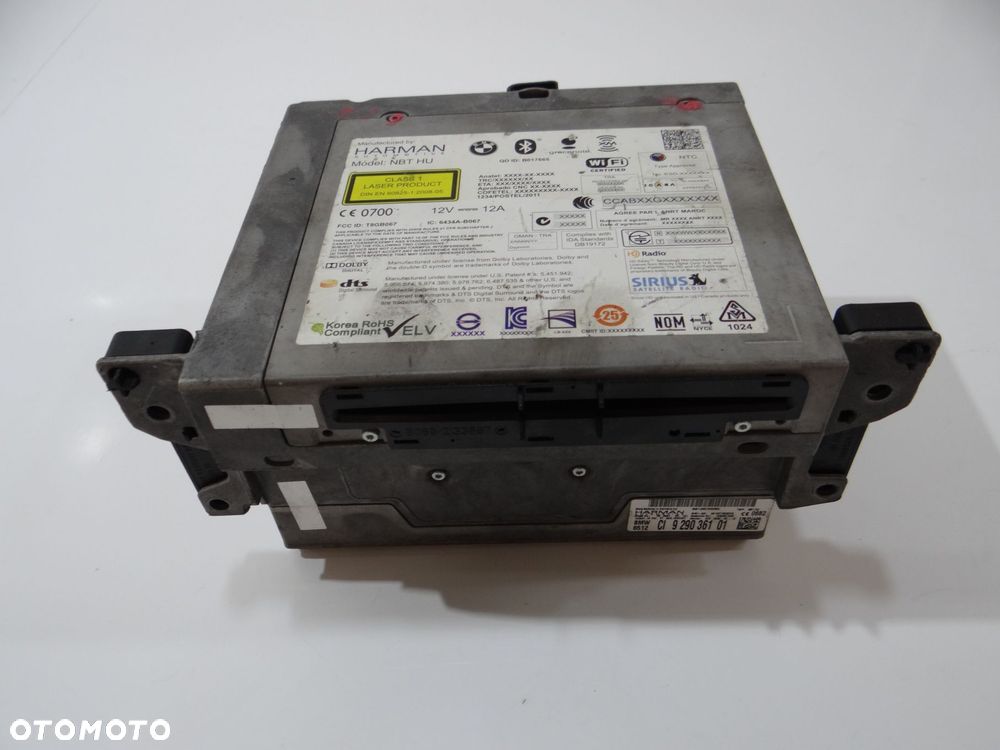 RADIO CD NAWIGACJA BMW F10 F11 9290361 - 1