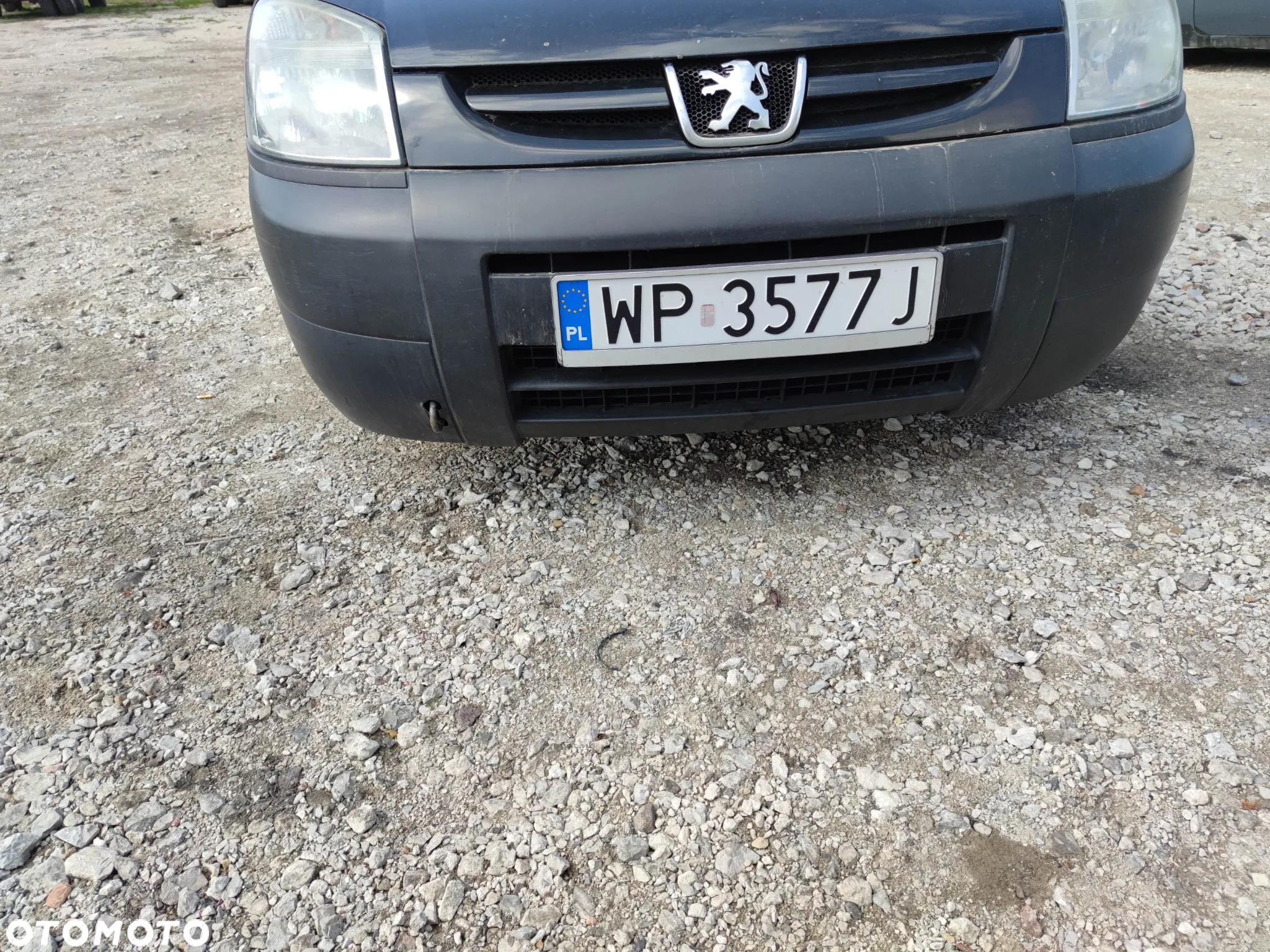 Peugeot partner I lift citroen Berlingo przód kompletny EXYB maska zderzak lampy błotniki pas przedni atrapa chlodnice - 11