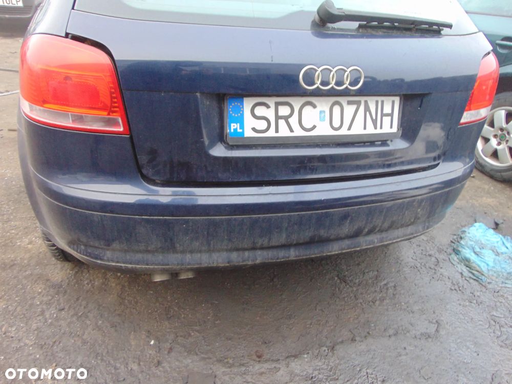 ZDERZAK TYŁ TYLNY AUDI A3 8P 3D LZ5J - 1