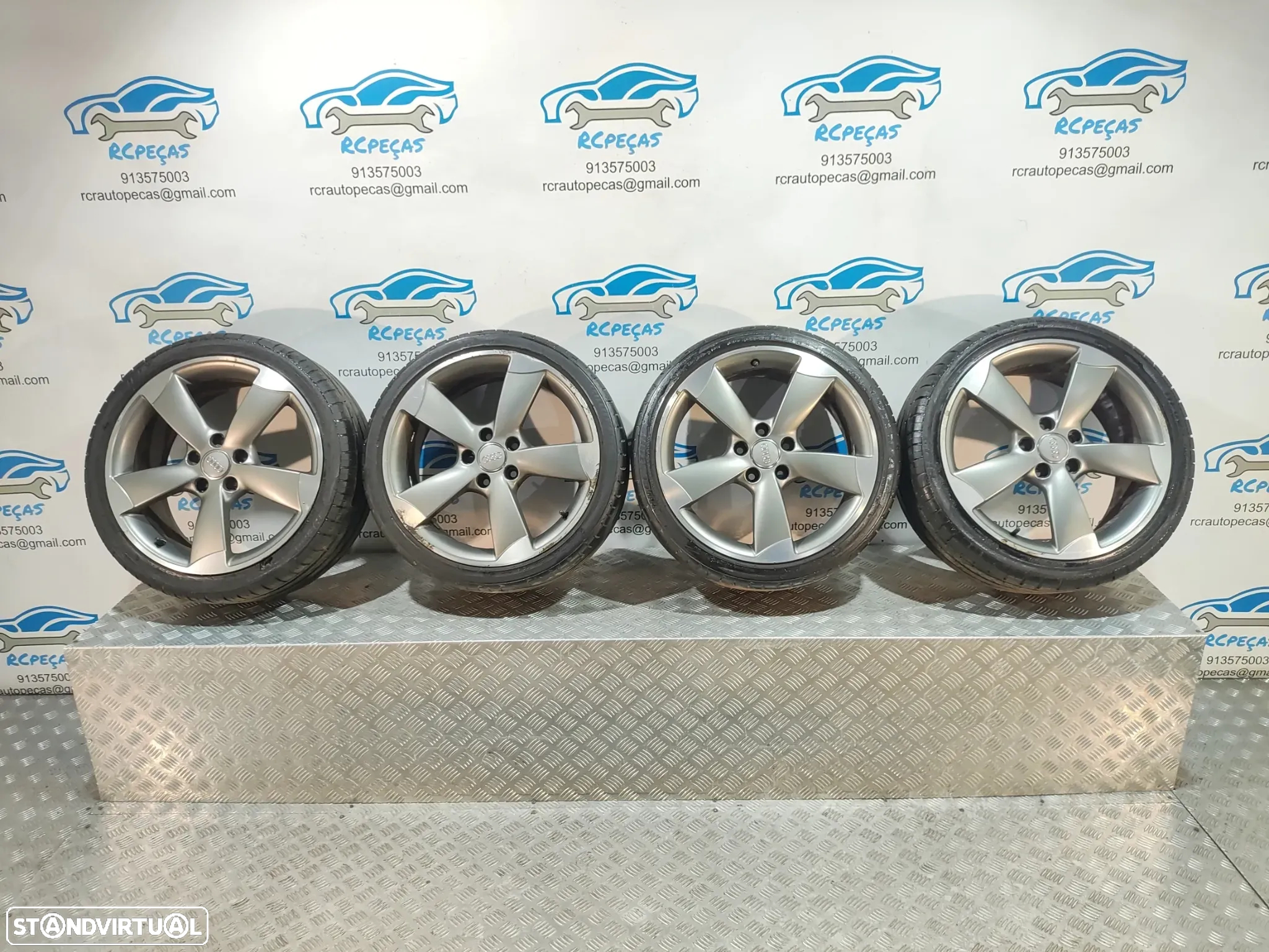 - Jantes Originais Rotor 18" - Audi A3 8P | S-LINE - 7,5J | ET54 | 5X112 - SLine S | S Line | Jante | 8P3 | 8P0801025BS | 8P0801025DJ | Polegadas - 3