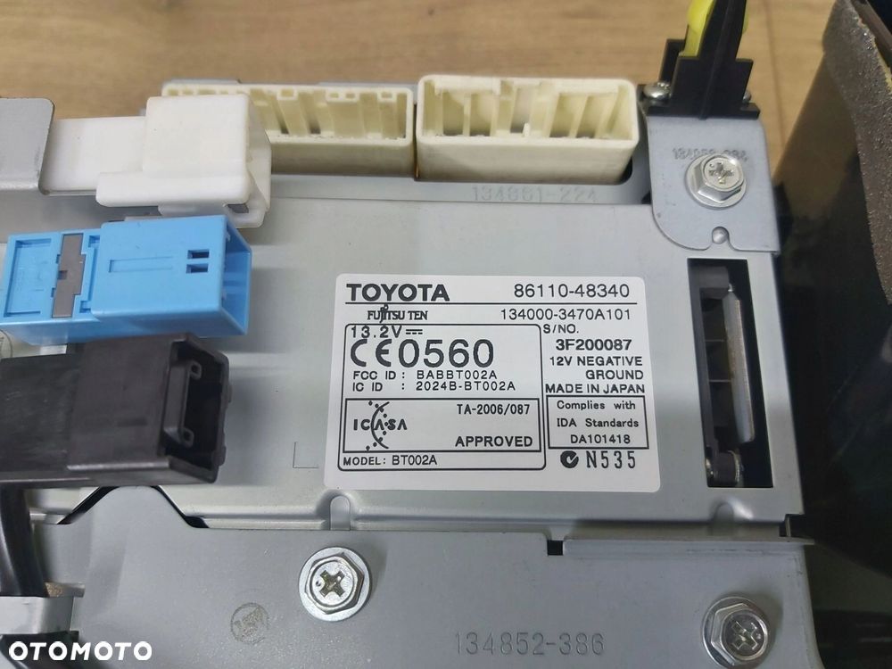LEXUS RX II 330 350 radio wyświetlacz 86110-48340 - 6