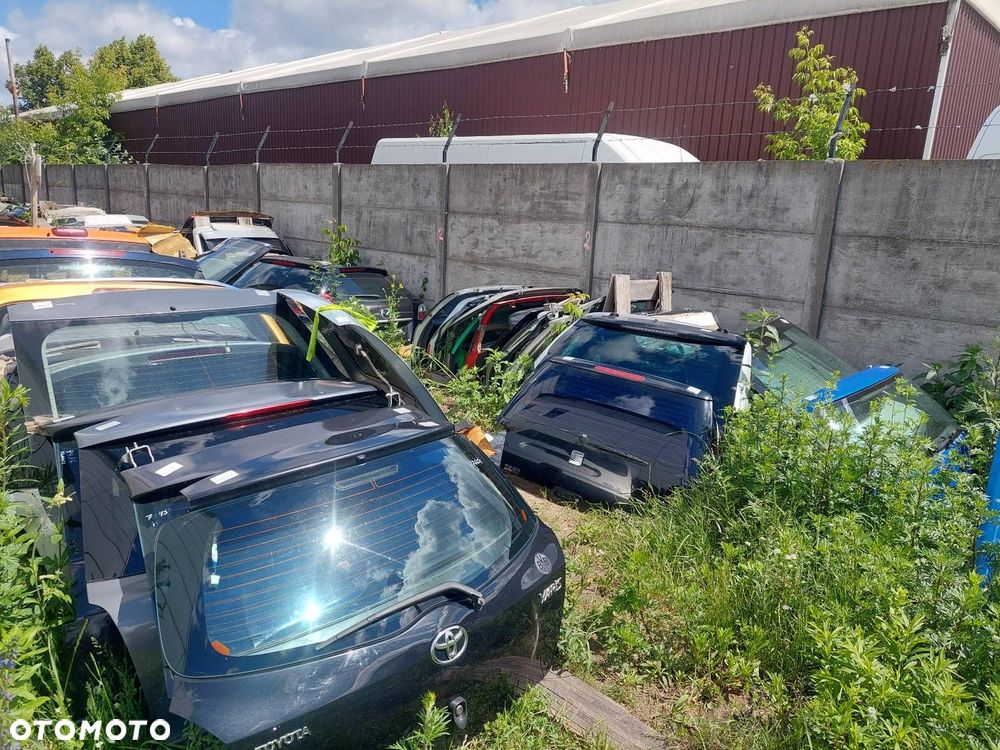 KOMPLETNY TYŁ KLAPA BAGAŻNIKA ZDERZAK TYŁ LAMPY RENAULT KANGOO I LIFT TEB64 - 13