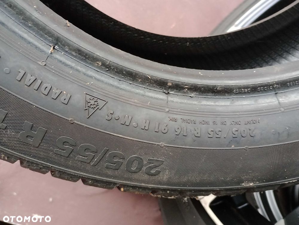 Opona zimowa 205x55 R16 CONTINENTAL zima 205/55/16 - POJEDYNKA - 6