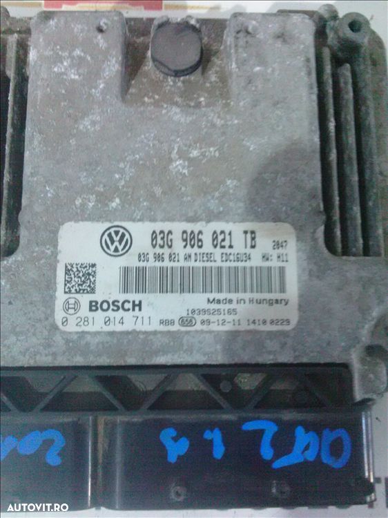 calculator motor skoda octavia 2 1.9 tdi an fabr. 2011 - 1