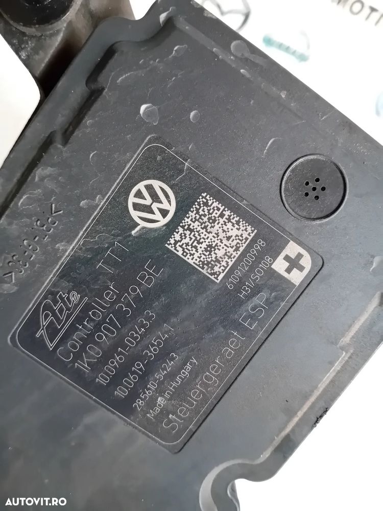 Modul Pompa ABS Vw Golf 6 VI Touran Caddy Skoda Octavia Cod 1K0907379BE An 2008-2013 - 6
